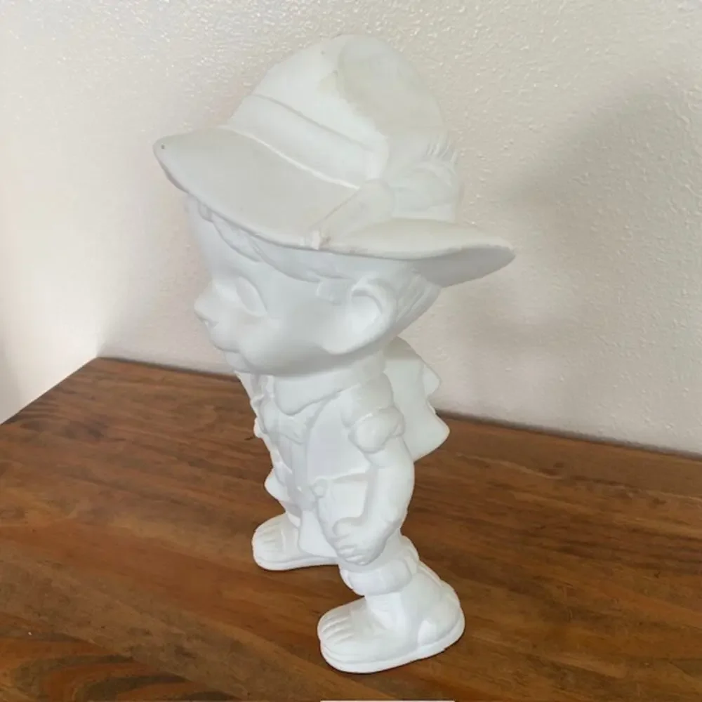 Unpainted Ceramic Bisque Hiking Boy 11